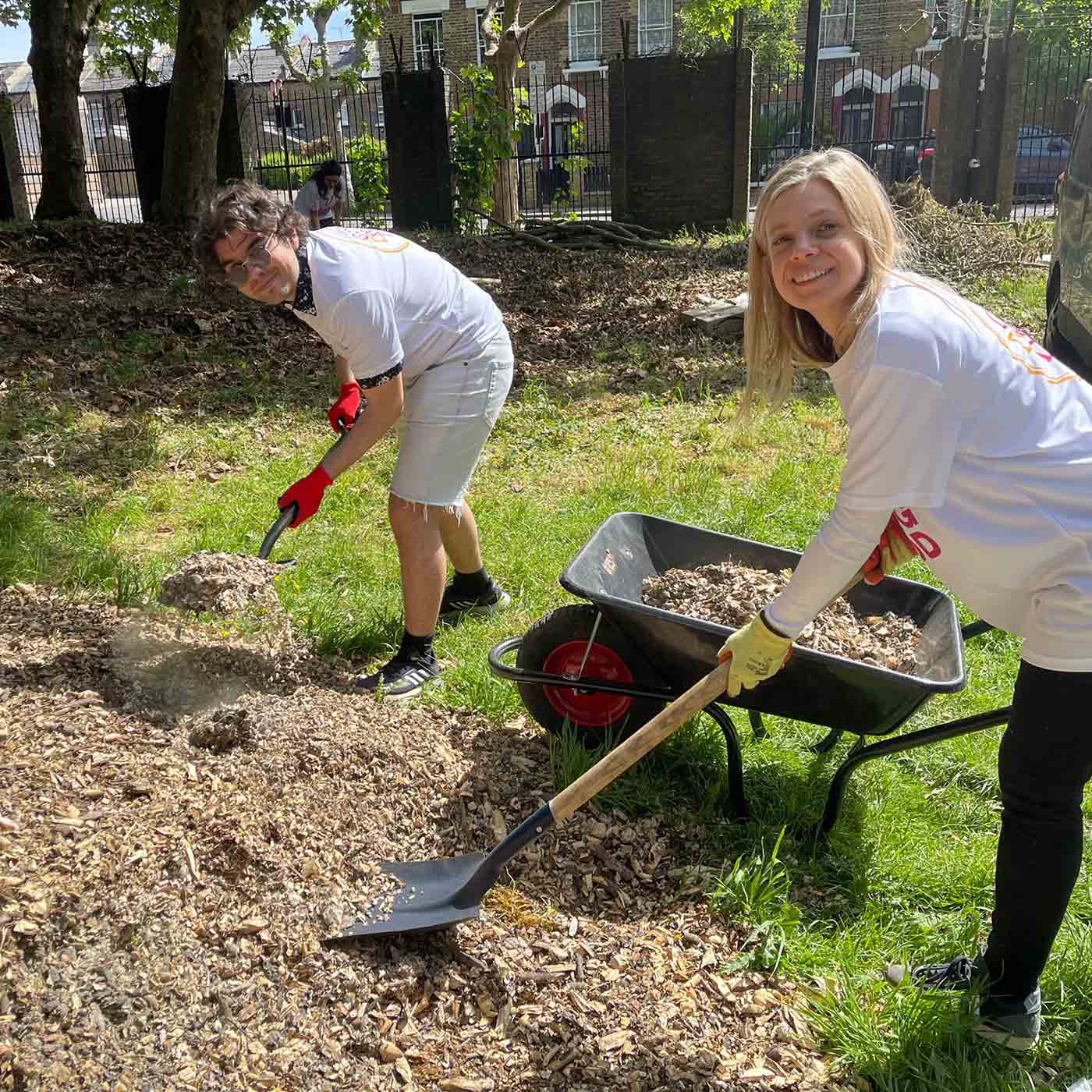 Image of Finastra employees doing CSR