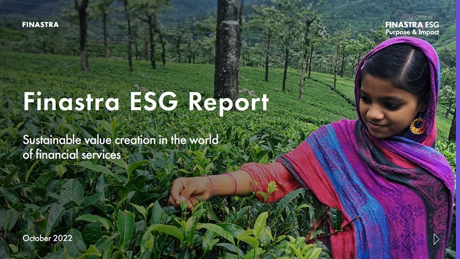 View Finastra's ESG Annual Report Finastra
