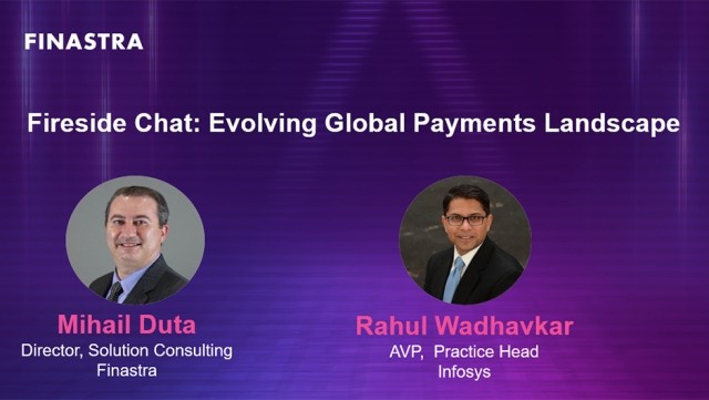 Cover image of "Fireside chat: Evolving global payments landscape" webinar