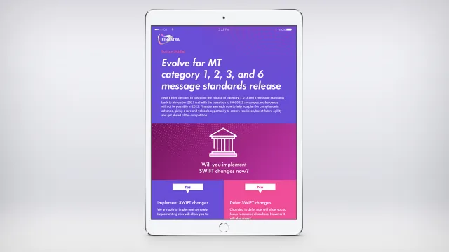 Fusion Midas - Evolve for Category 1, 2, 3 and 6 message standards release