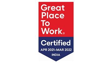 Great place to work 2021 logo