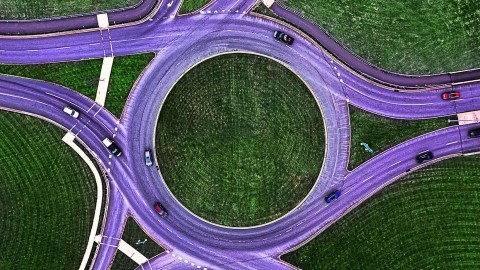 Image of roundabout circulation