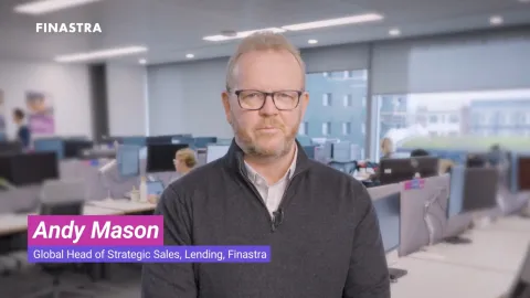 Andy Mason, Global Head of Strategic Sales for Lending, discusses sales leadership and progression at Finastra